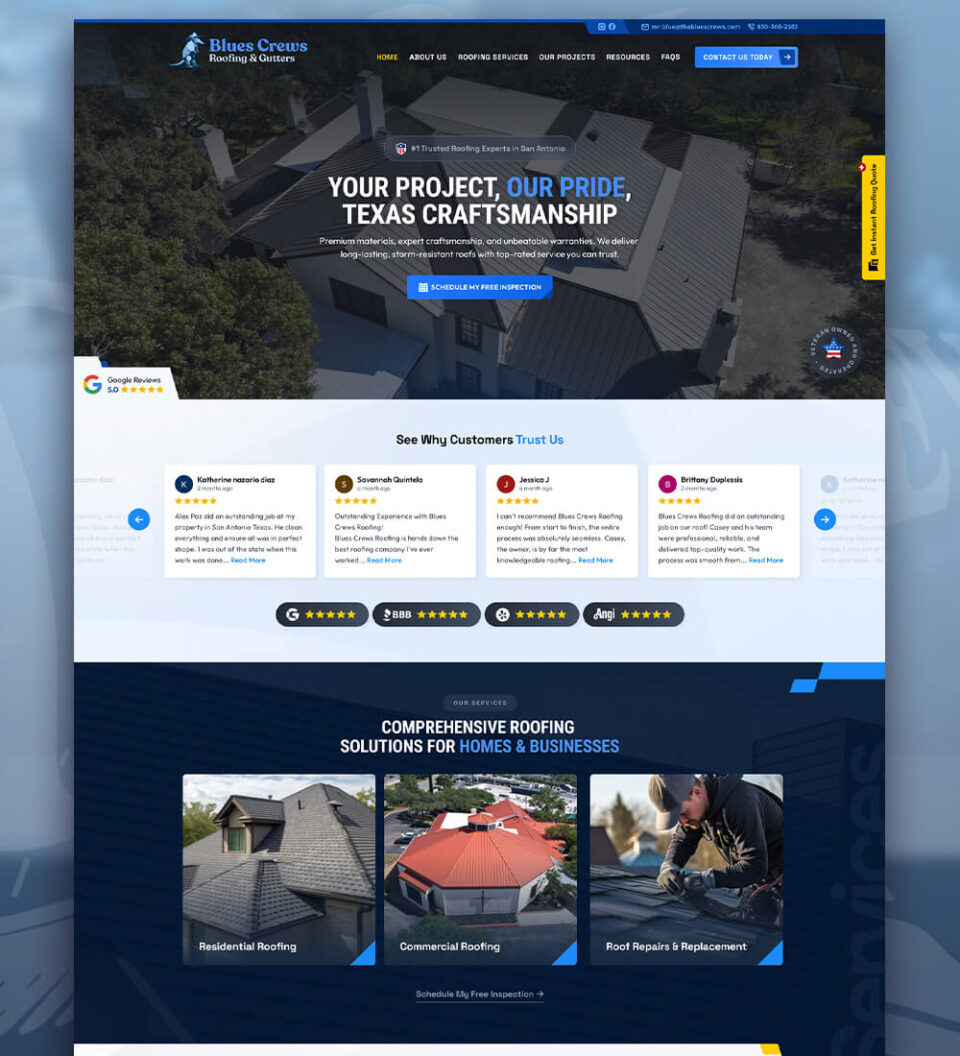 Blues Crews Roofing